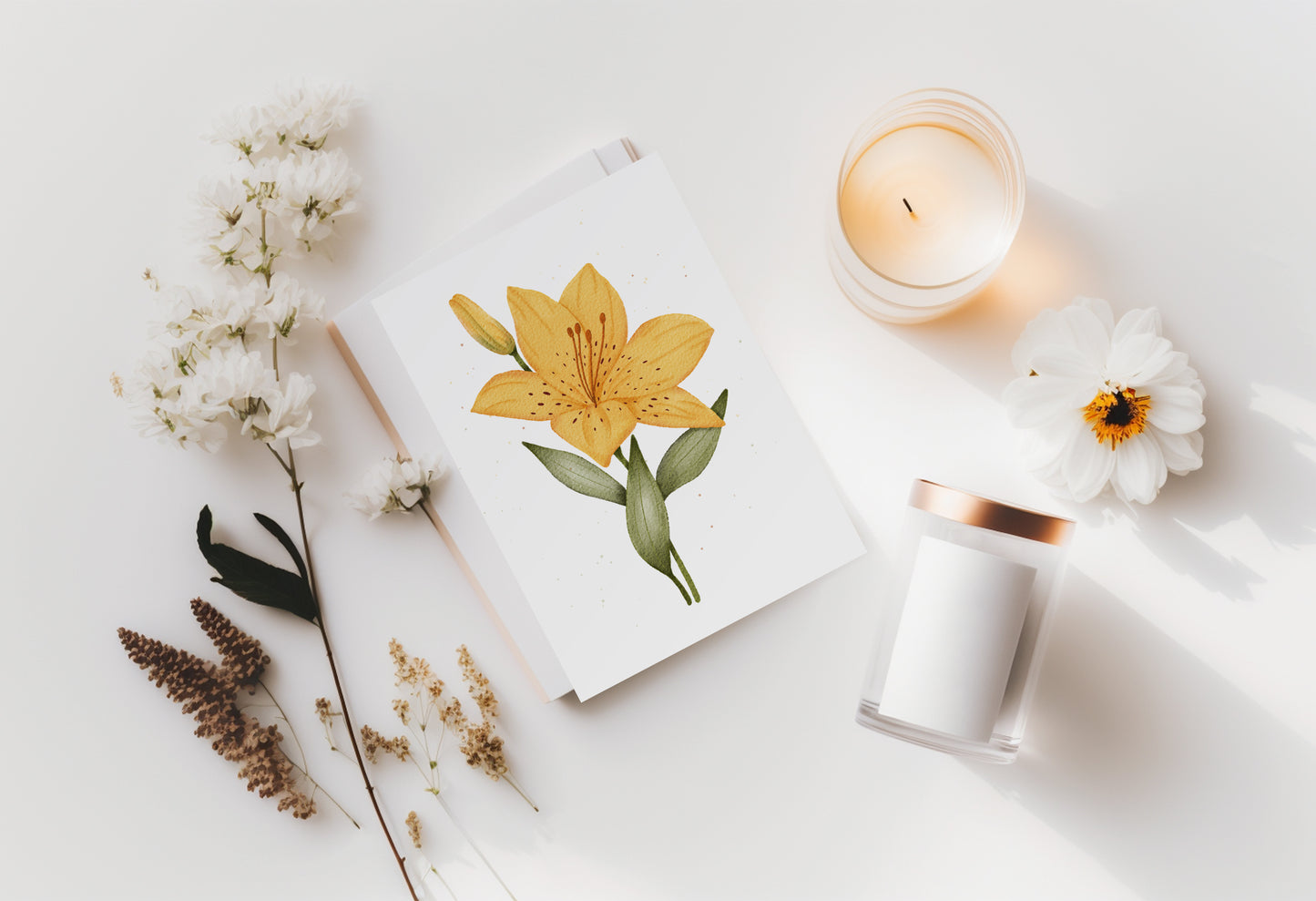 Tiger Lily | Botanical Greeting Card for Any Occasion
