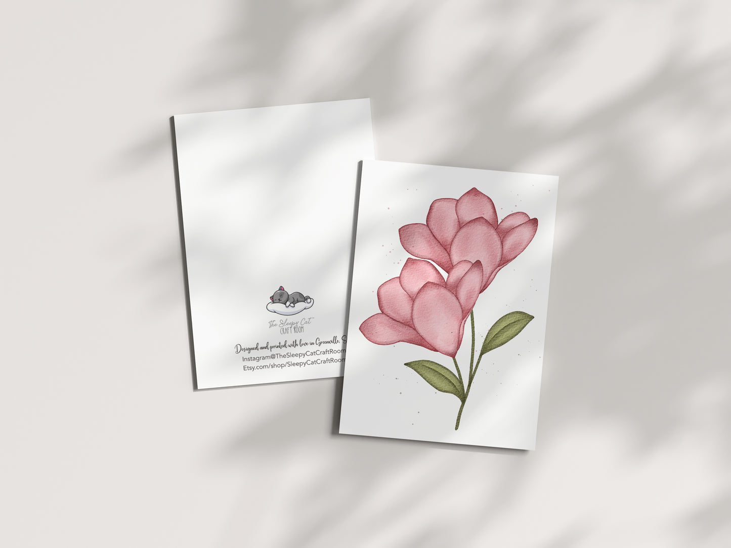 Magnolia Blossom | Botanical Greeting Card for Any Occasion